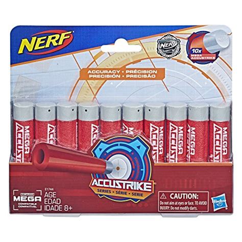 nerf darts 100 pack|Nerf Mega Accustrike Dart Refill Combat Blaster Official N.